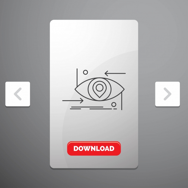 640x640 Advanced Future Gen Science Technology Eye Line Icon In Car