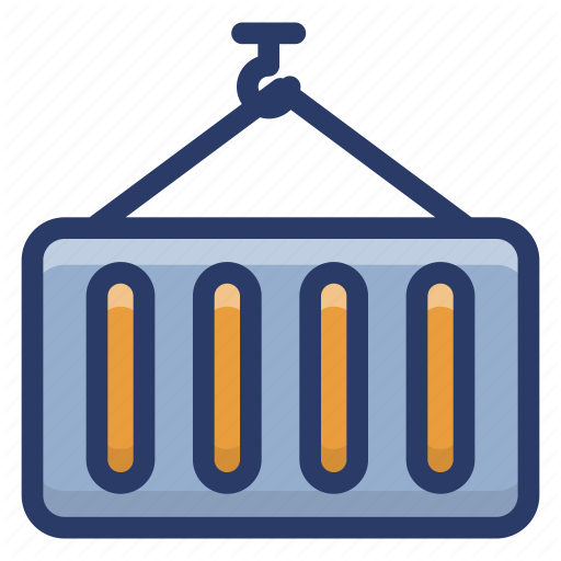 512x512 Container Hoist, Container Lifting, Crane Lifting Container, Crane