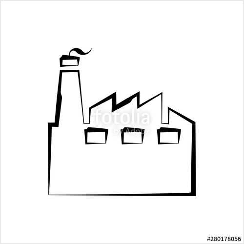 Factory Icon, Industries Icon Stock Image And Royalty Free Vector 500x500 Factory Icon, Industries Icon Stock Image And Royalty Free Vector