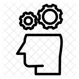 256x256 Intelligence Bran Of Line Style