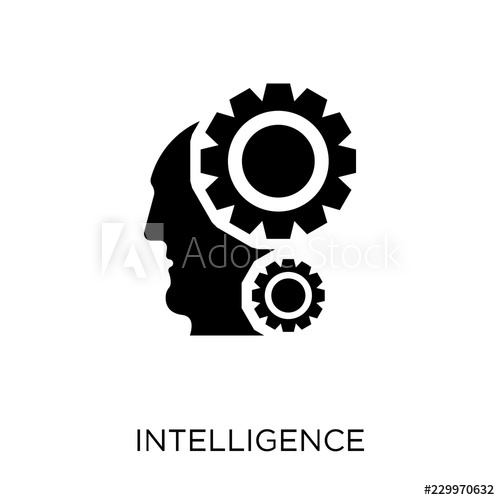 500x500 Intelligence Icon Intelligence Symbol Design From Artificial