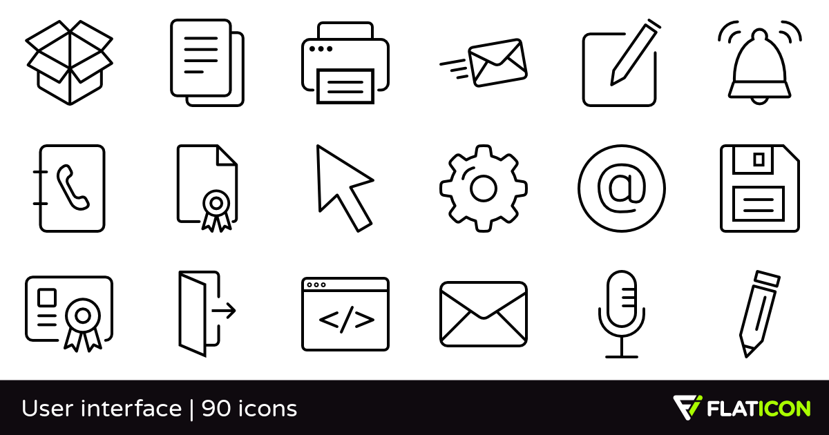 1200x630 User Interface Free Icons