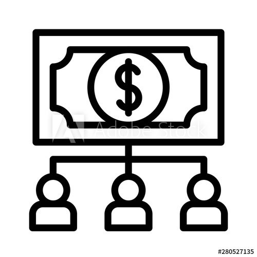 500x500 Group Investment Editable Outline Icon In Business And Investment