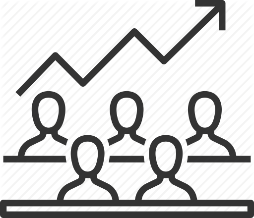 512x440 Business, Fund, Funding, Group, Growth, Investment, Stock Icon