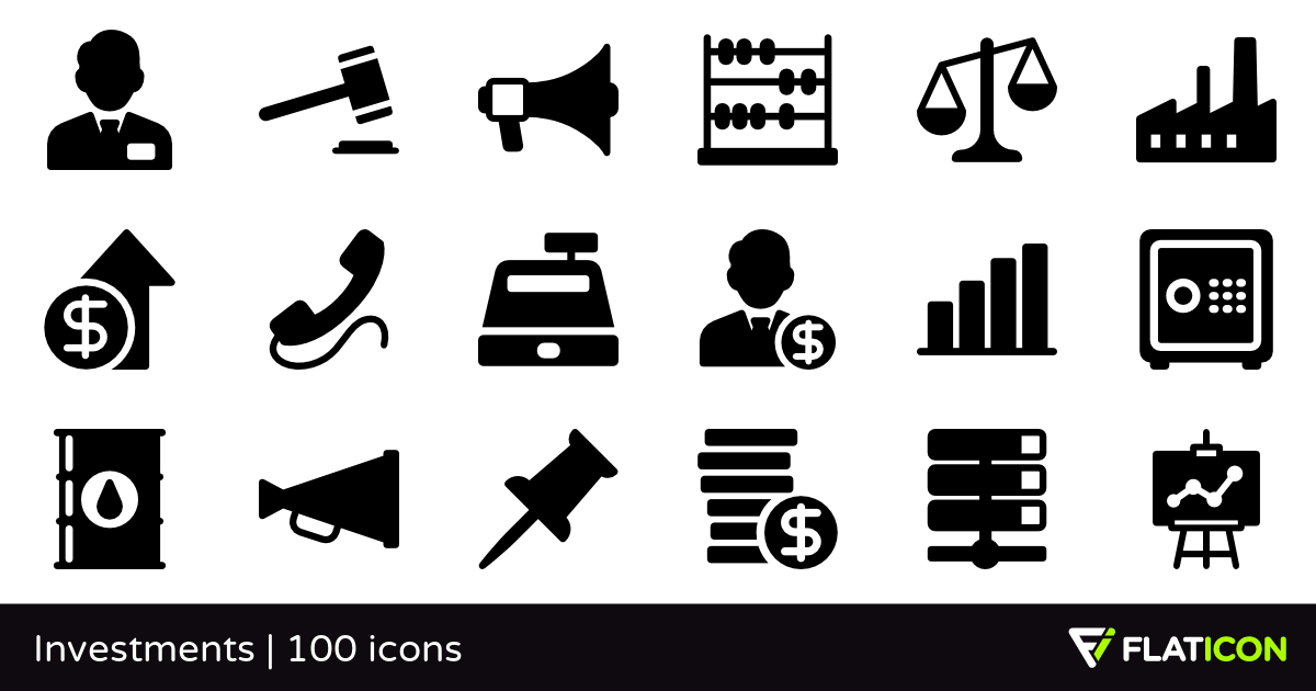 1200x630 Investments Free Icons