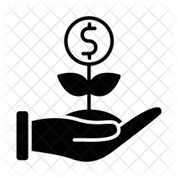 256x256 Investments Icon Of Glyph Style