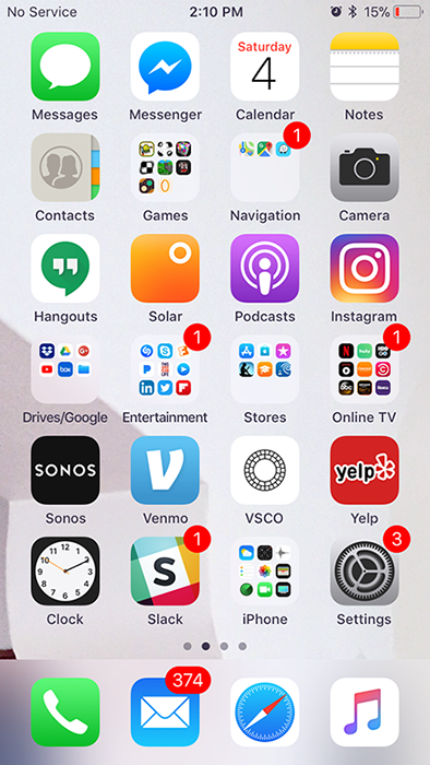 394x700 How The Iphone X Made Me Reconsider My App Icon Arrangement