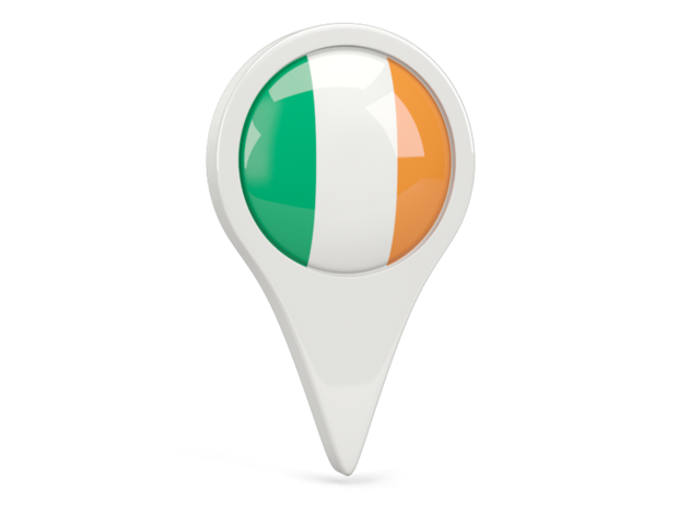 640x480 Round Pn Illustration Of Flag Of Ireland