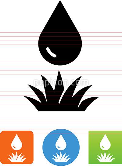 400x544 Water Irrigation Icon