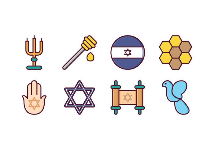 700x490 Israel Icon Set