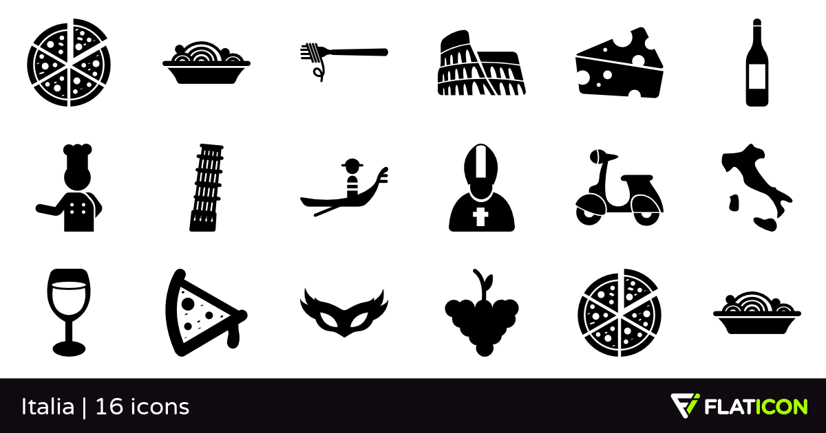 1200x630 Italia Free Icons