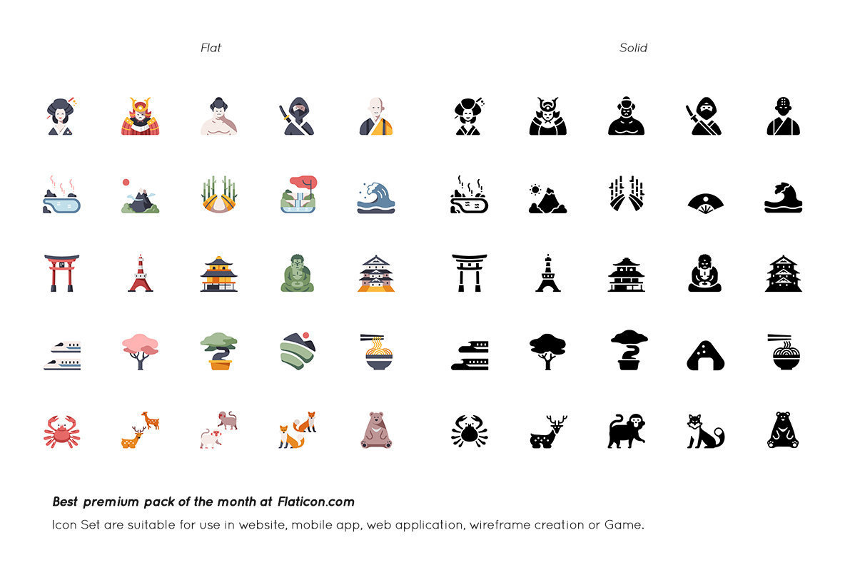 1184x792 Japan Travel Premium Icon Pack