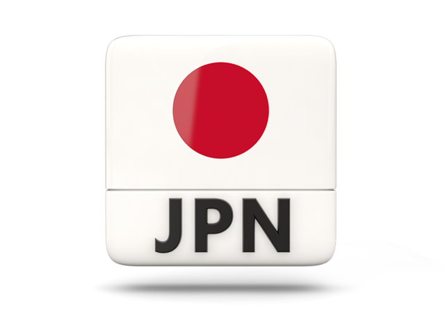 640x480 Square Icon With Iso Code Illustration Of Flag Of Japan