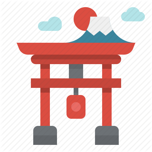 512x512 Asia, Building, Gate, Japan, Landmark, Monument, Torii Icon