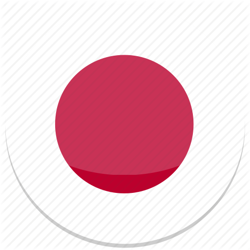 512x512 Circle, Flag, Flags, Japan, Round Icon