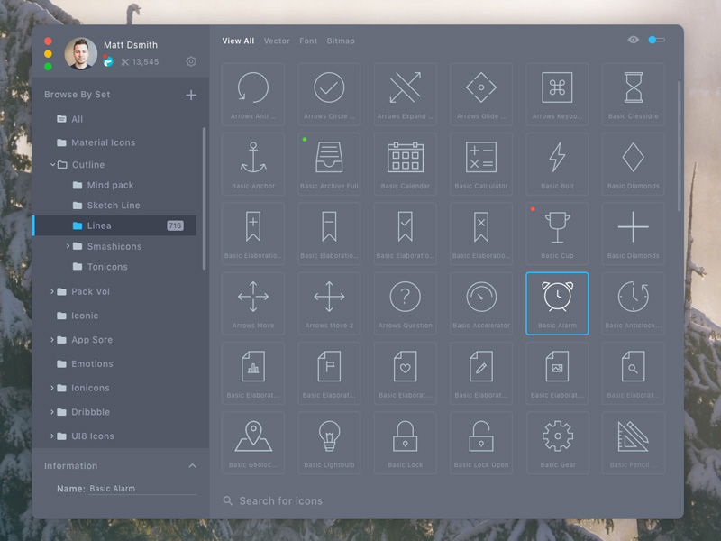 800x600 Iconjar App Dark Mode Sketch Freebie