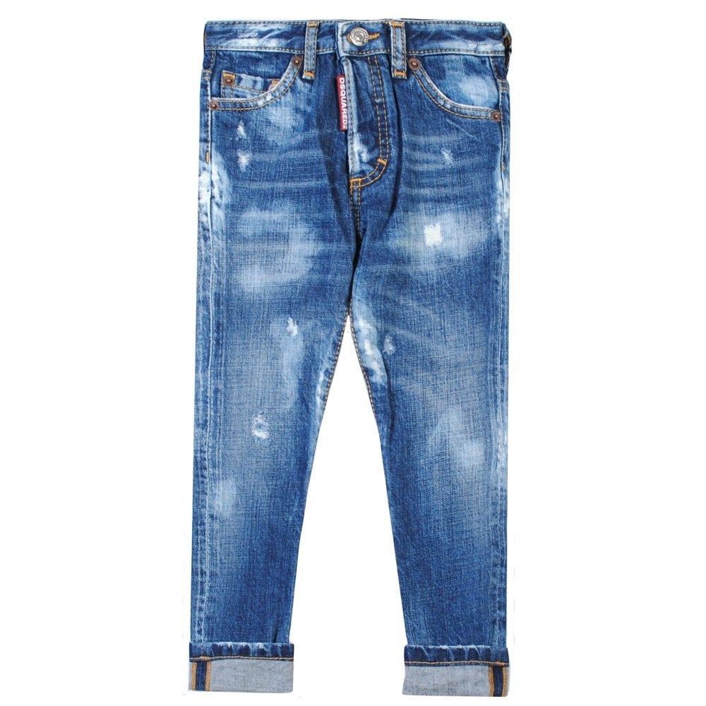 1000x1000 Kids Icon Jeans Blue