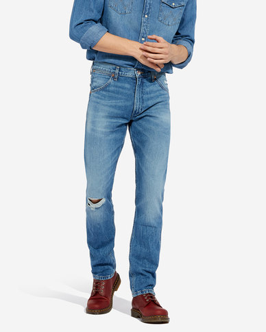388x485 Wrangler Icon Denim Slim Fit Jeans Stone Wash Zando