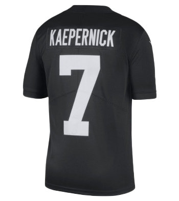 350x393 Nike Kaepernick Icon Jersey Black