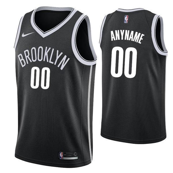 600x600 Brooklyn Nets Nike Dri Fit Men's Custom Swingman Icon Jersey