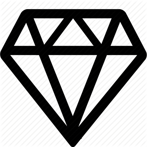 512x512 Diamond, Ecommerce, Jewelry Icon