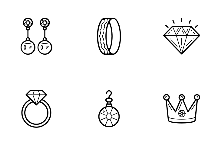 720x480 Download Jewelry Vector Icons Icon Pack