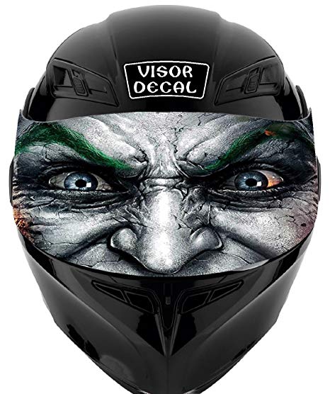 466x556 Joker Visor Tint Decal Graphic Sticker Helmet Fits
