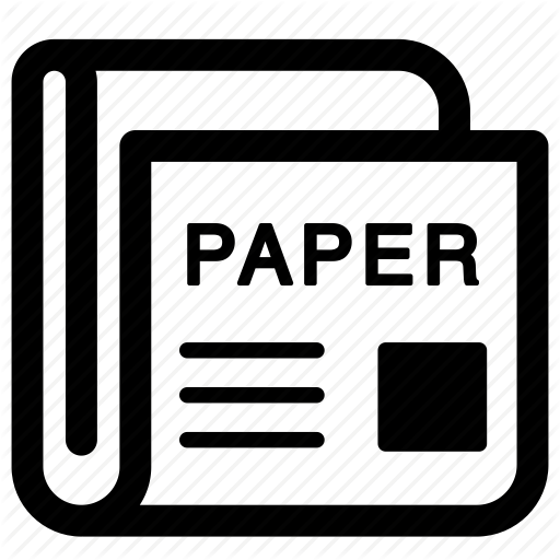 512x512 Journal, Magazine, News, Newspaper, Paper Icon