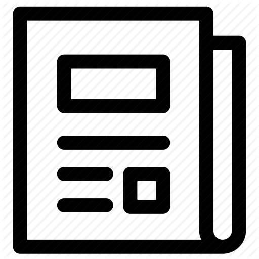512x512 Article, Blog, Journal, News, Newspaper, Pages, Paper Icon