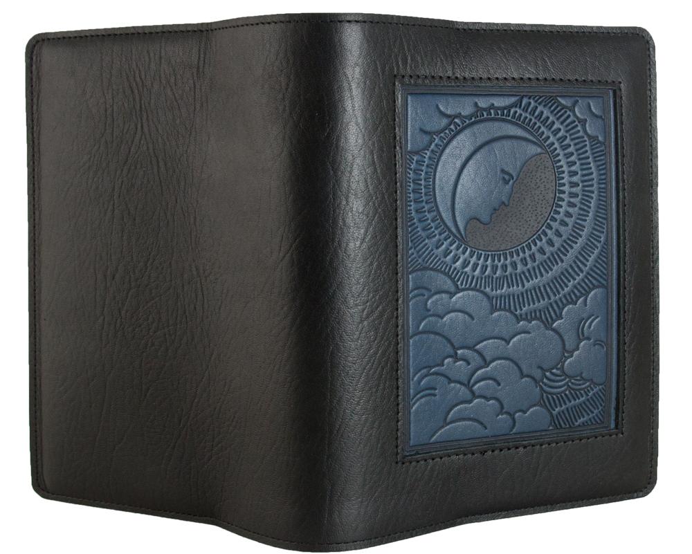 1000x801 Leather Icon Journal Cover Moon Oberon Design
