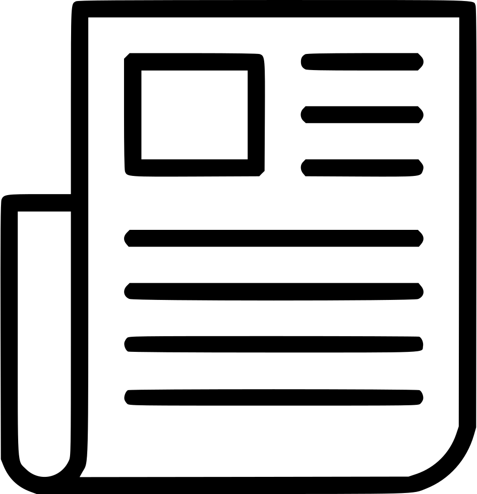 946x980 Newspaper News Morning Events Journal Png Icon Free Download