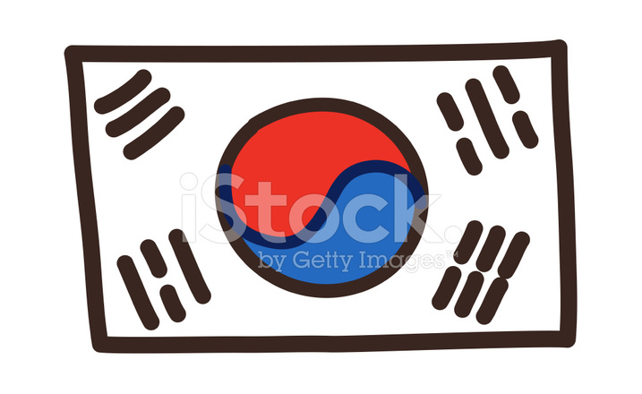 717x440 Icon Korea Stock Vector