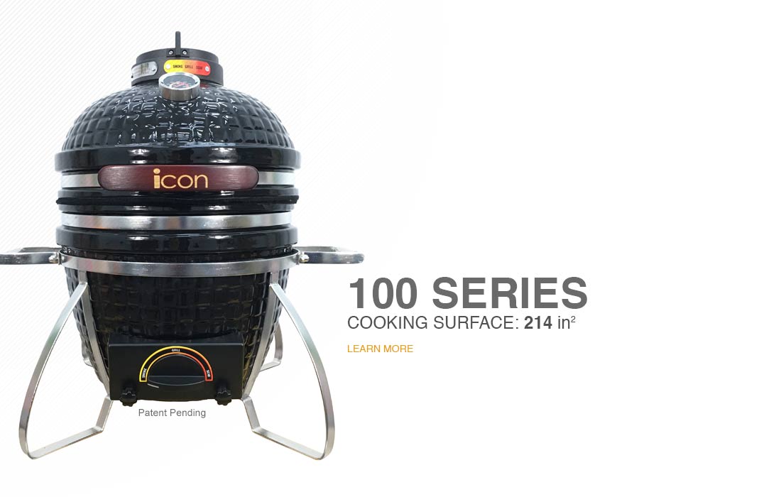 1100x700 Charcoal Kamado Grill Features, Icon Grills