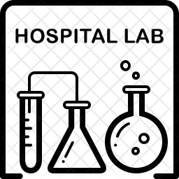 256x256 Hospital Lab Icon Of Line Style