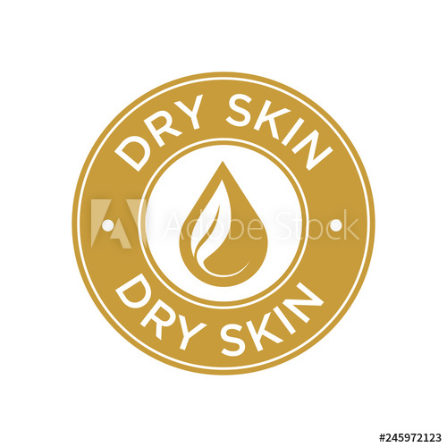 500x500 Dry Skn Label With Skin Type Indicator For Personal Care
