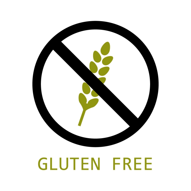 640x640 Gluten Free Icon, Label, Health, Menu Png And Vector
