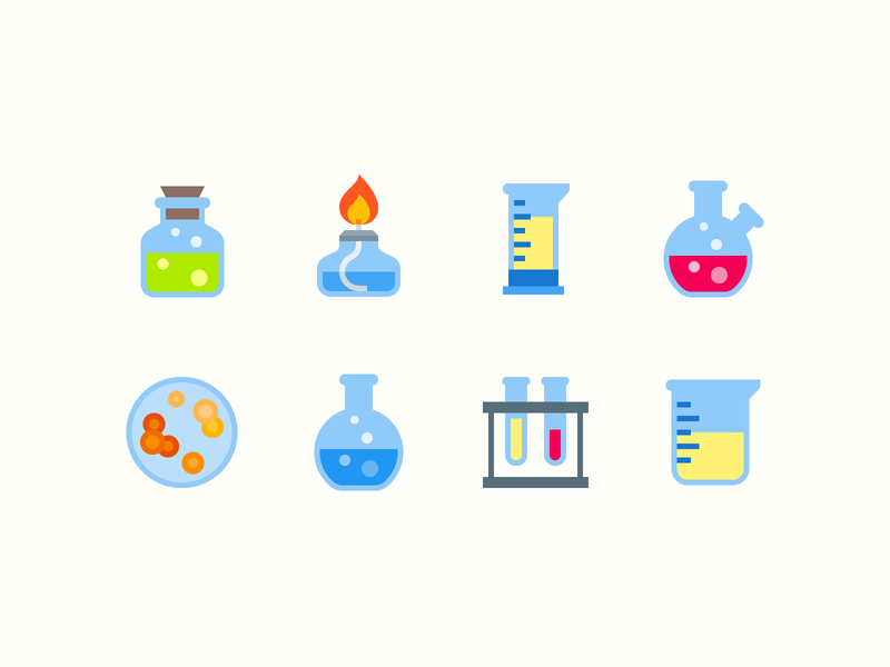800x600 Color Icons Laboratory Equipment