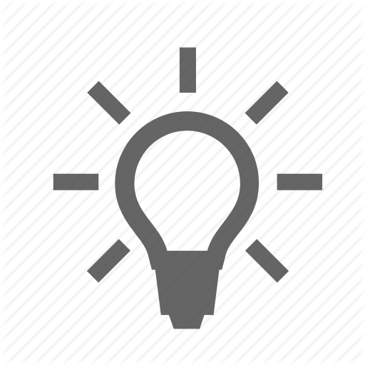 512x512 Bulb, Creative, Idea, Innovation, L Light, Ray Icon