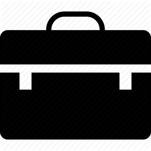 512x512 Bag, Briefcase, Laptop Bag, Suitcase Icon