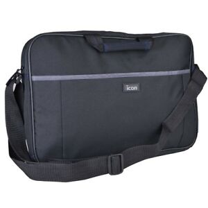 300x300 Icon Blk Padded Notebook Case Wadjustable Shoulder Strap