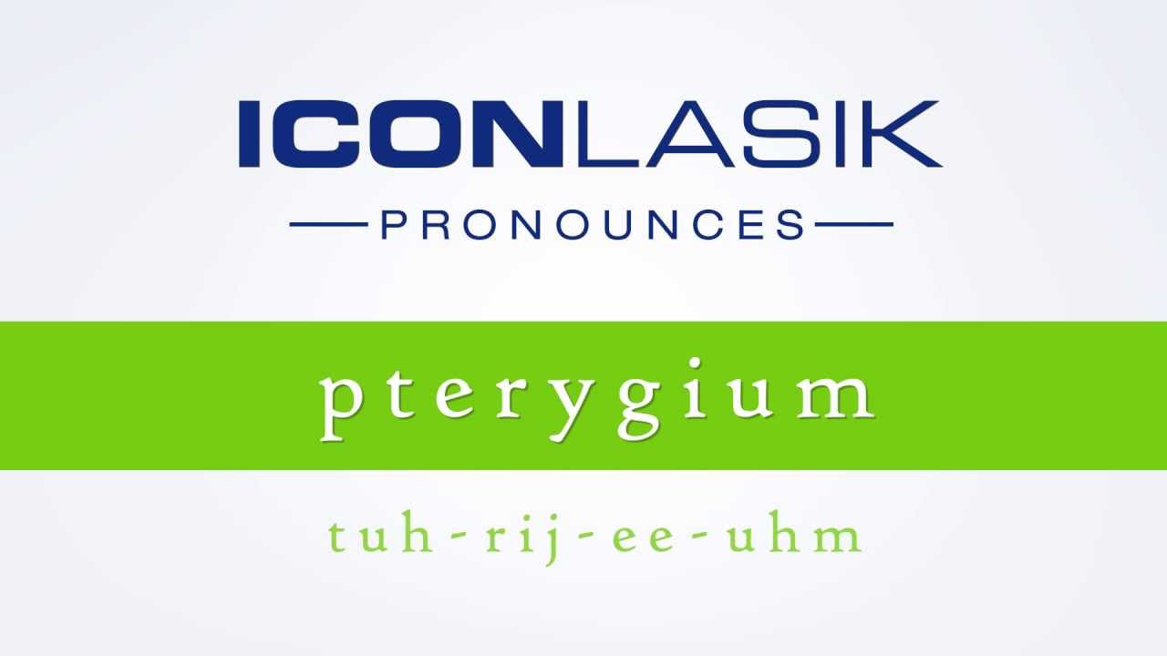 1280x720 How To Pronounce Pterygium