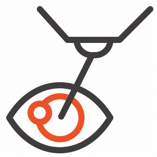 512x512 Eye, Laser, Lasik, Surgery, Treatment Icon