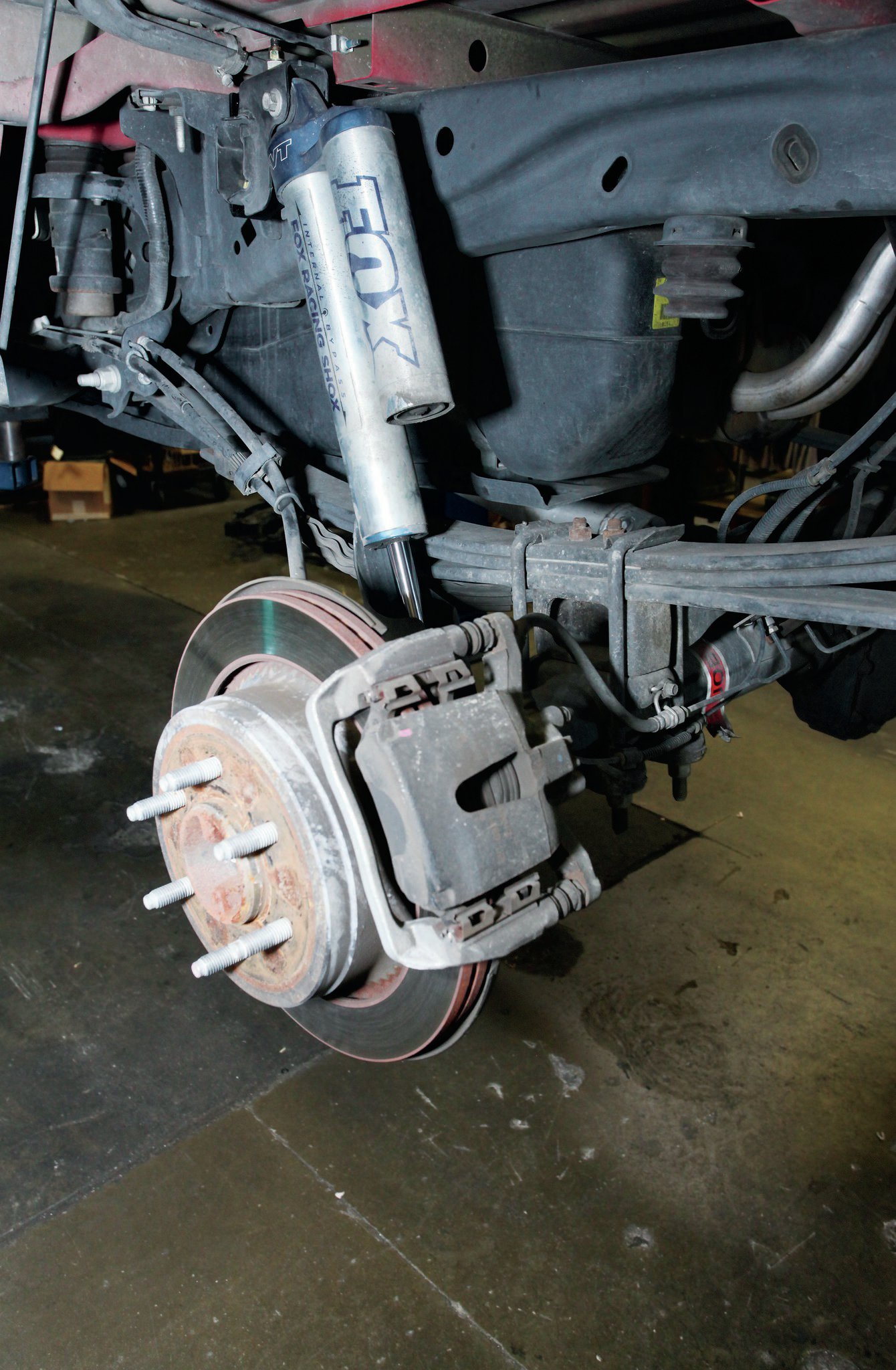 1340x2048 With The Rear Suspension Removed, The New Icon Leaf Spring Is