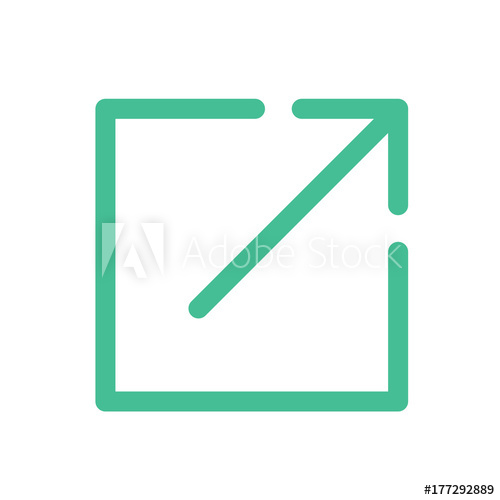500x500 External Link Icon To Leave A Website