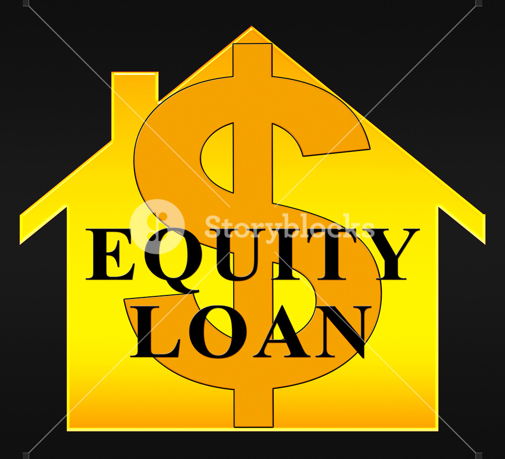 1000x909 Equity Loan Dollar Icon Shows Capital And Lending Illustration