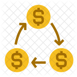 256x256 Peer To Peer Lending Icon Of Flat Style