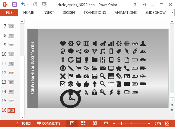 Icons Library For Powerpoint 580x422 Icons Library For Powerpoint