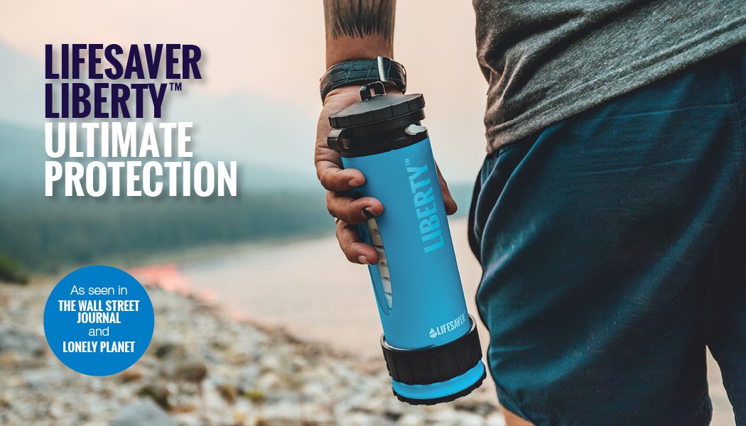 1050x600 Portable Water Purification Bottles Jerrycans Cube Lifesaver