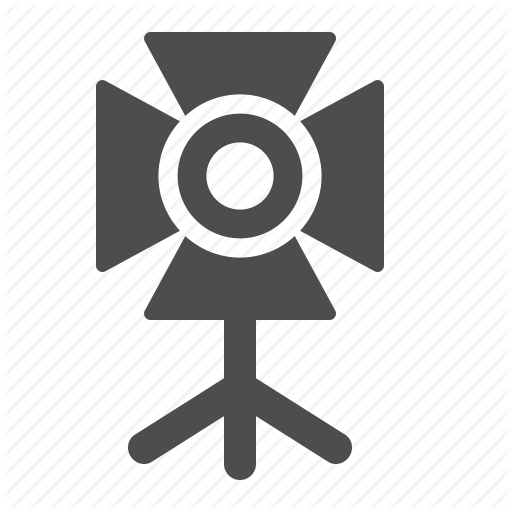 512x512 Equipment, Light, Lighting, Movie, Movie Set, Props, Spotlight Icon