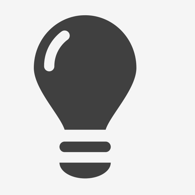 640x640 Light Bulb Icon, Light Bulb, Lighting, Flat Ui Png Transparent